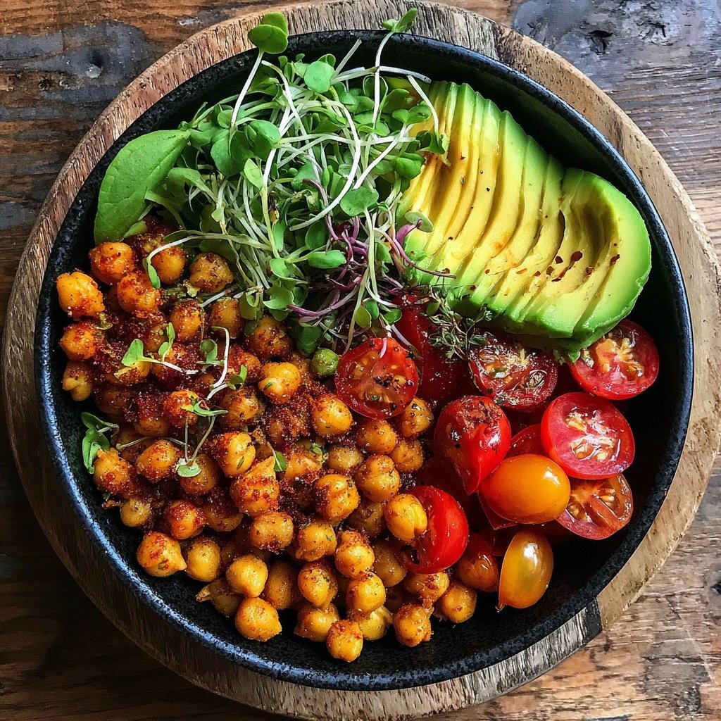 Buddha Bowl mit Kichererbsen