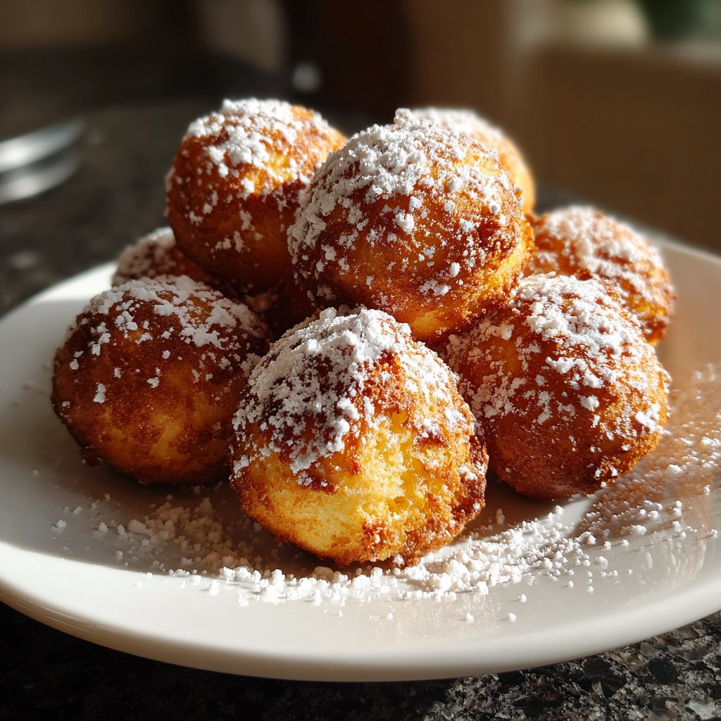 Zuckerfreie Quarkbällchen