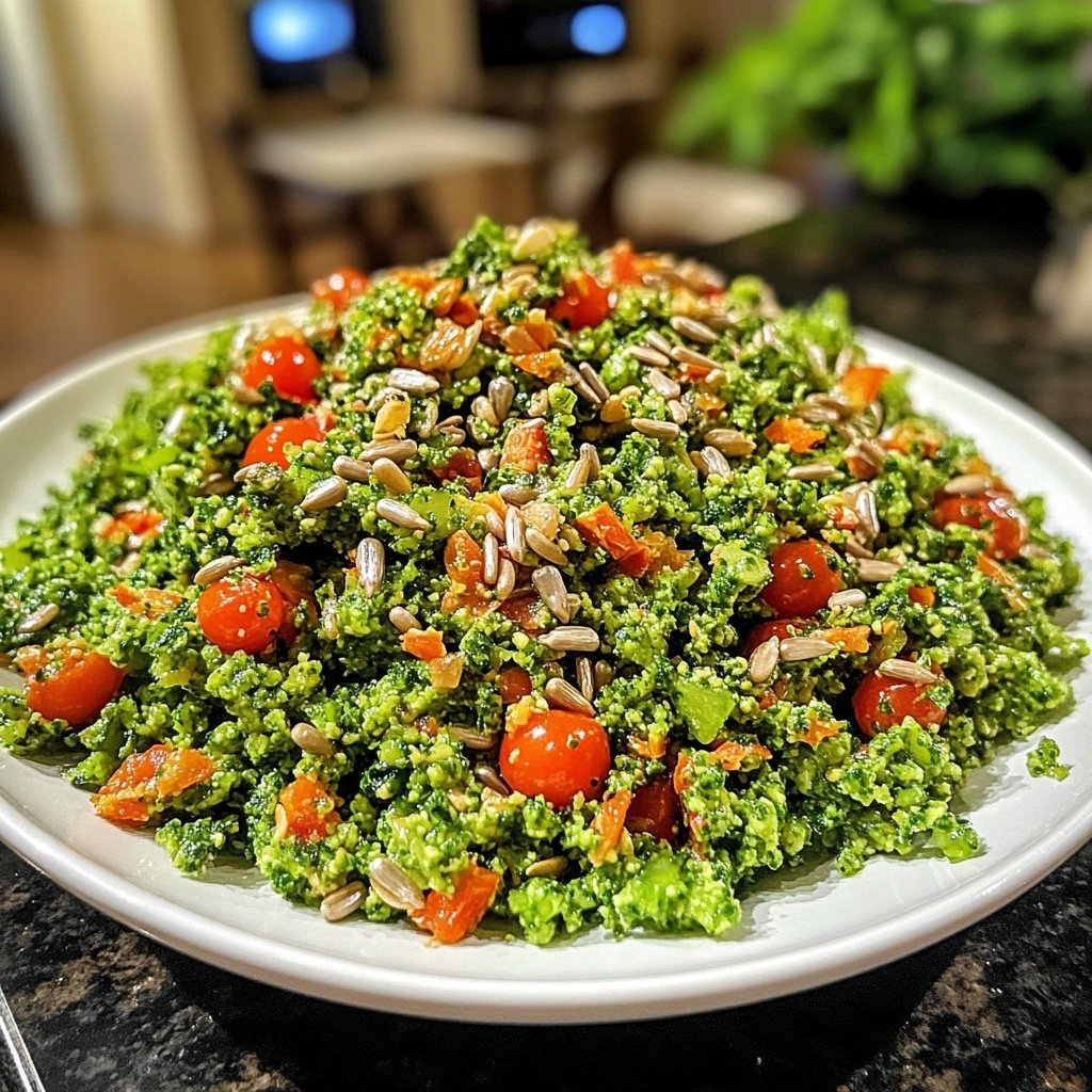 Brokkoli-Salat als Beilagensalat zum Grillen