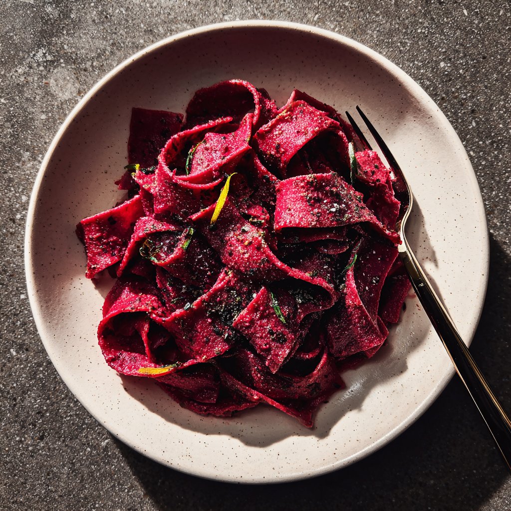 Pasta mit Rote-Bete-Pesto