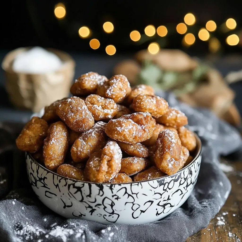Gebrannte Mandeln aus dem Ofen in 10 Minuten