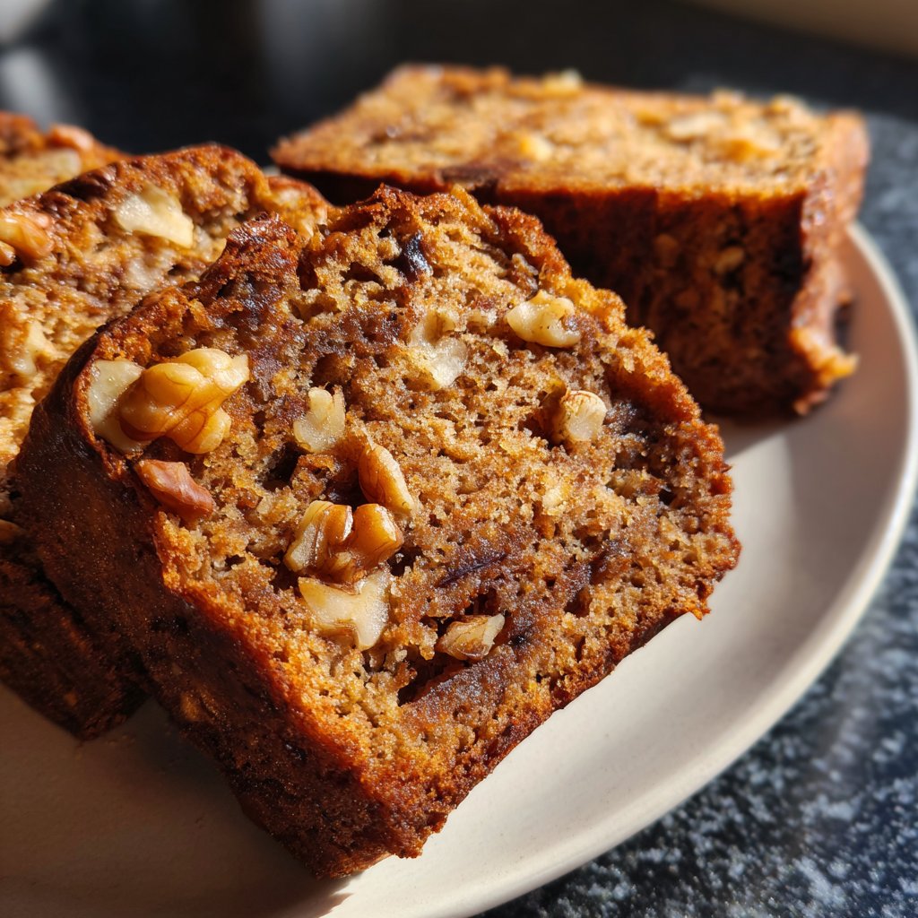 Bananenbrot ohne Mehl