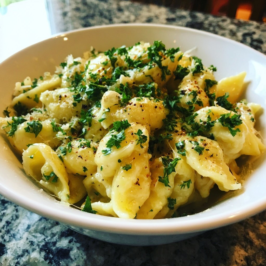 Schnell & Einfach 15-Minuten Knoblauchpasta