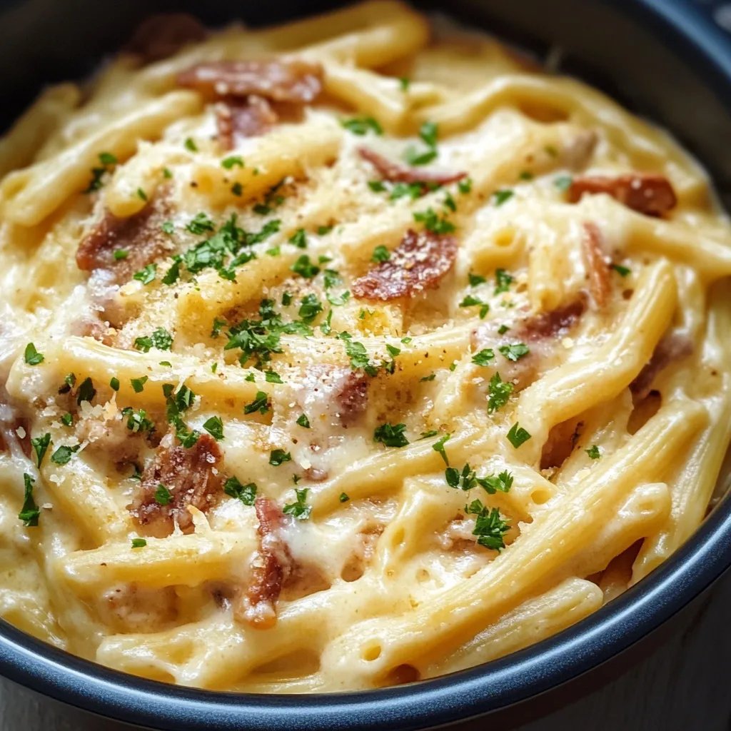 Nudel Auflauf mit Schinken