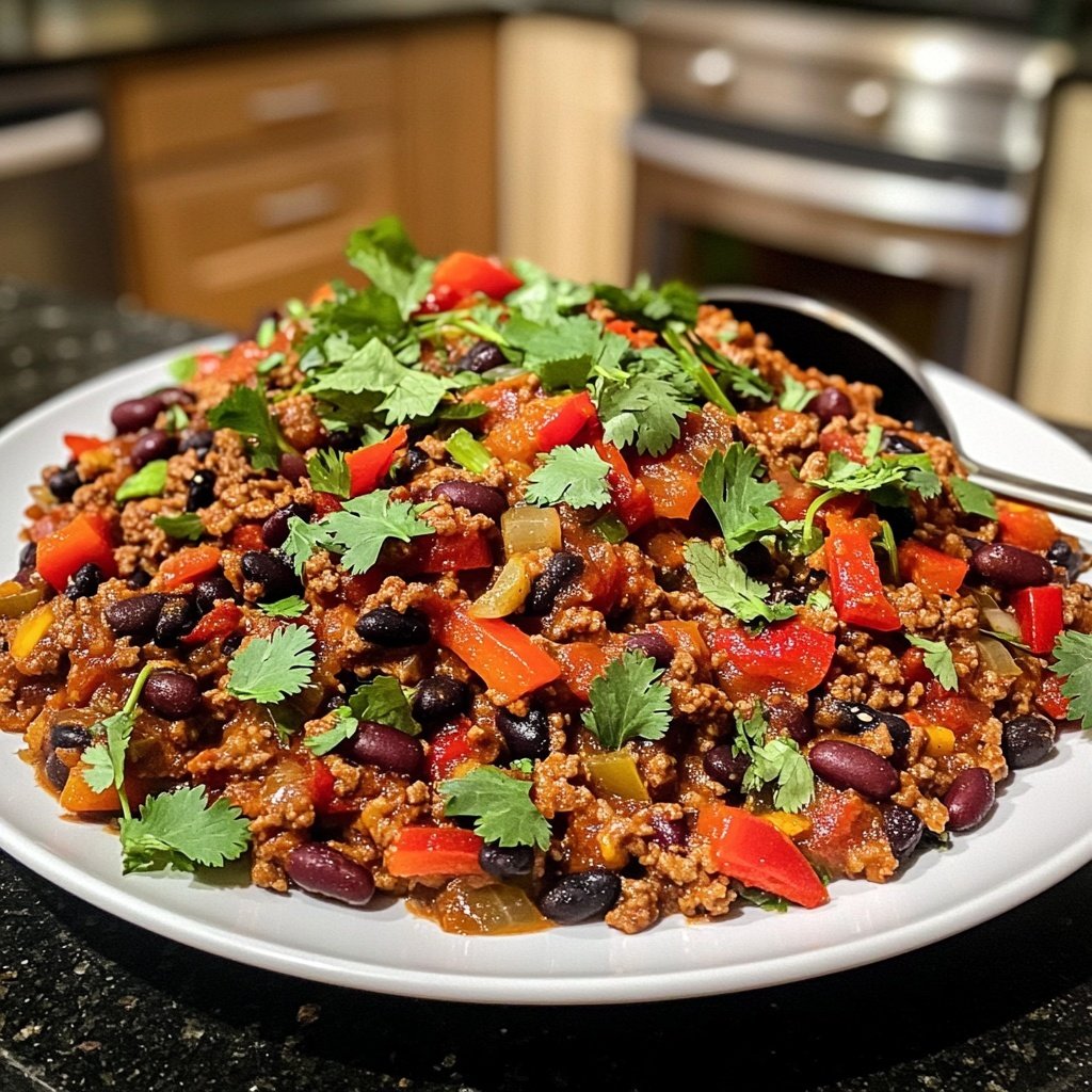 Chili sin Carne mit Bohnen