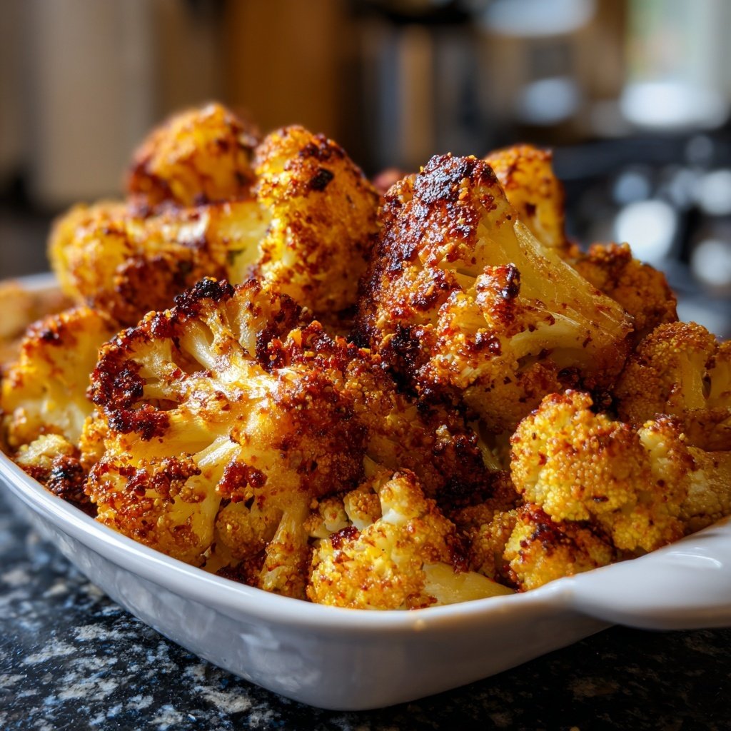 Blumenkohl mit Paprikapulver