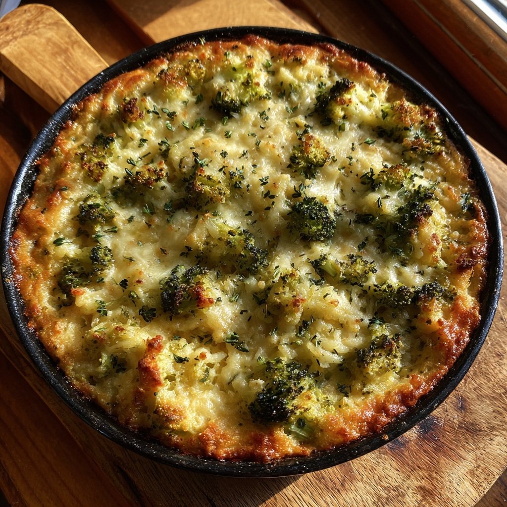 Brokkoli Reis Auflauf