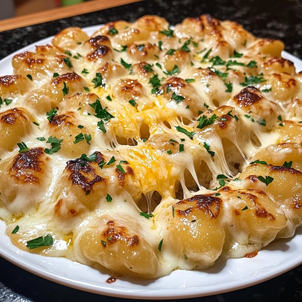 Gnocchi aus dem Ofen mit Käse