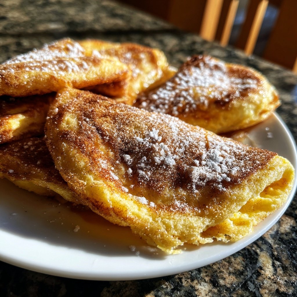 Pfannkuchen mit Zimt