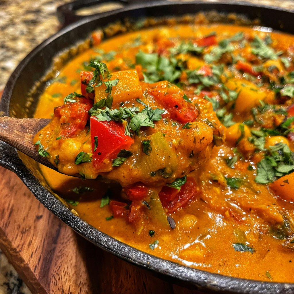 Vegetarisches Kichererbsencurry