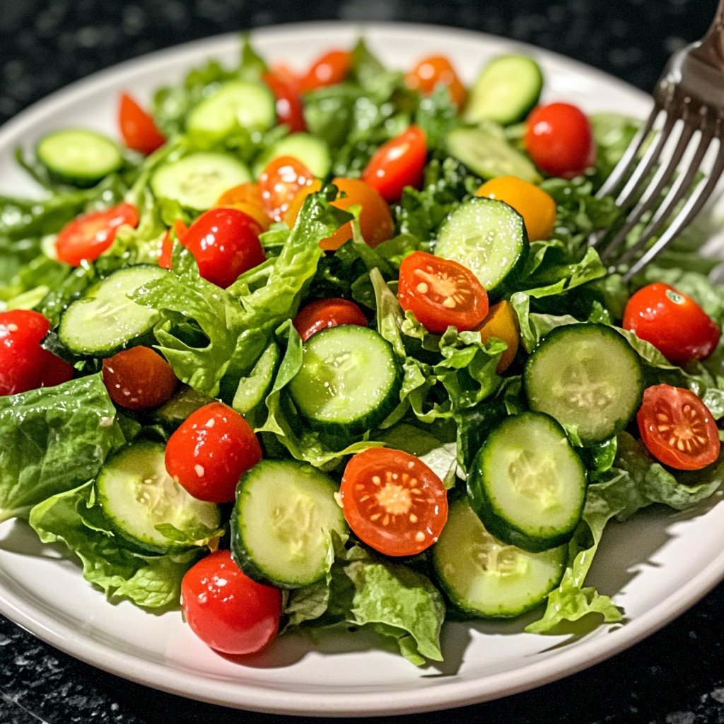 Einfacher Grüner Salat