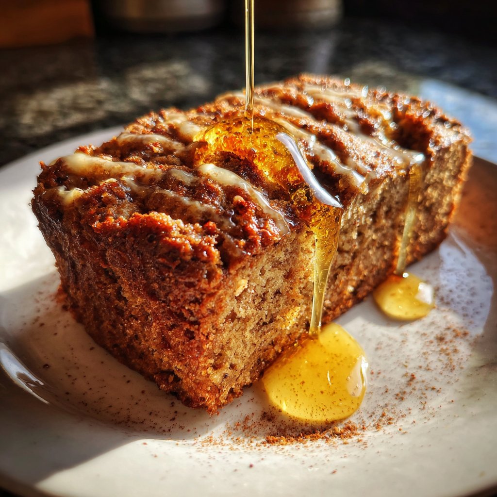 Bananenbrot mit Zimt und Honig