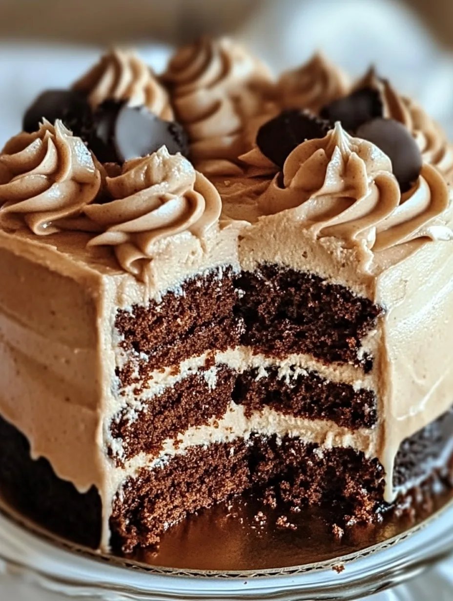 Lebkuchen Kuchen mit süßem Molasse Frosting