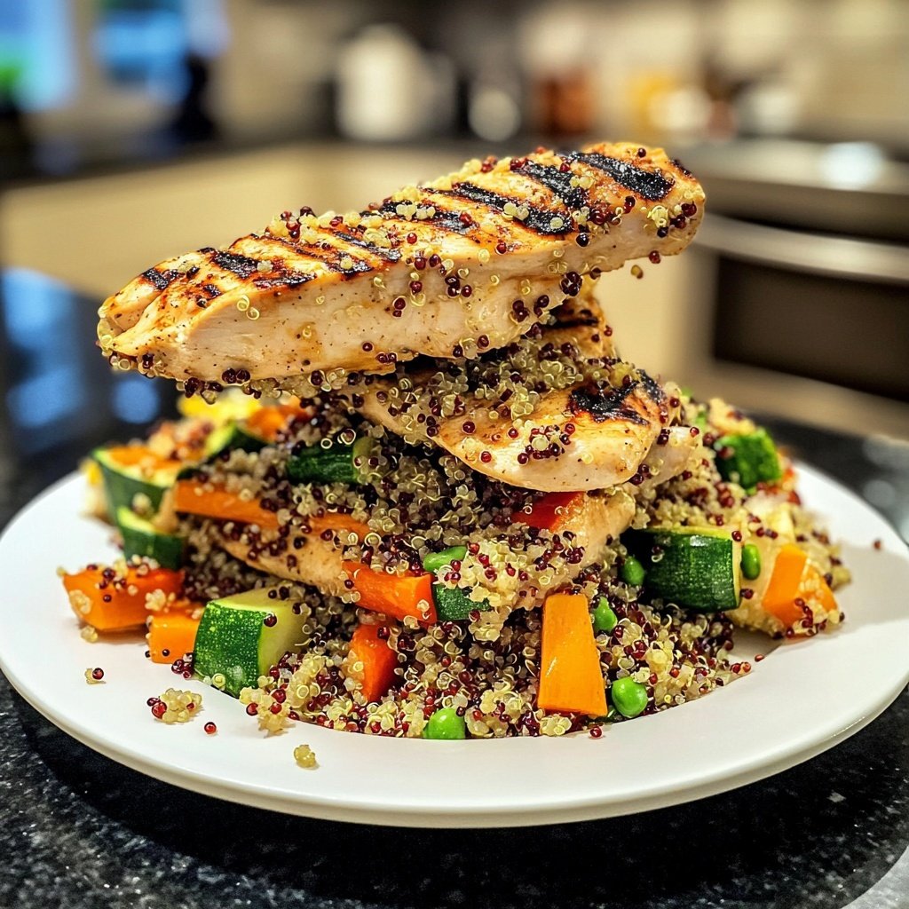 High Protein Meal Prep Mittagessen