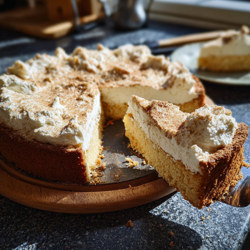 Blechkuchen mit Sahnehaube