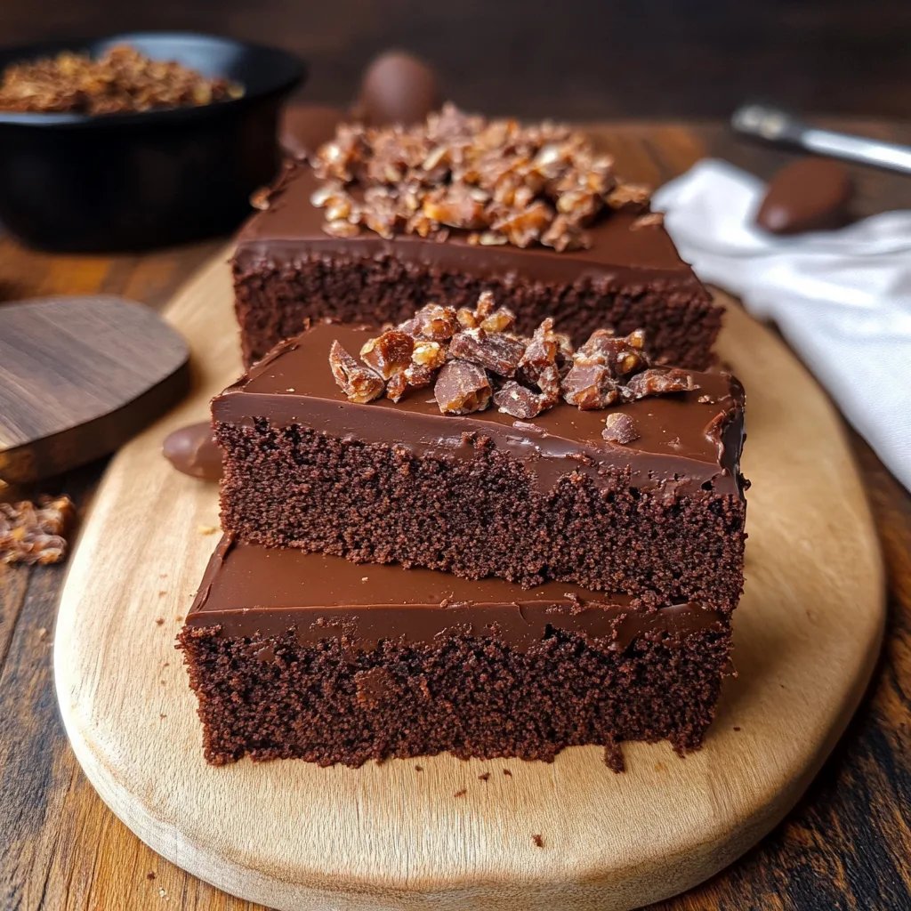 Saftiger Schoko Gewürzkuchen