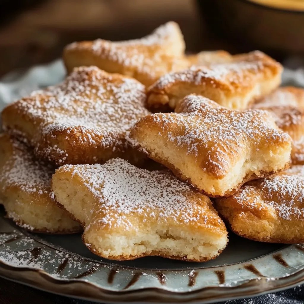 Schmandplätzchen mit Zimt
