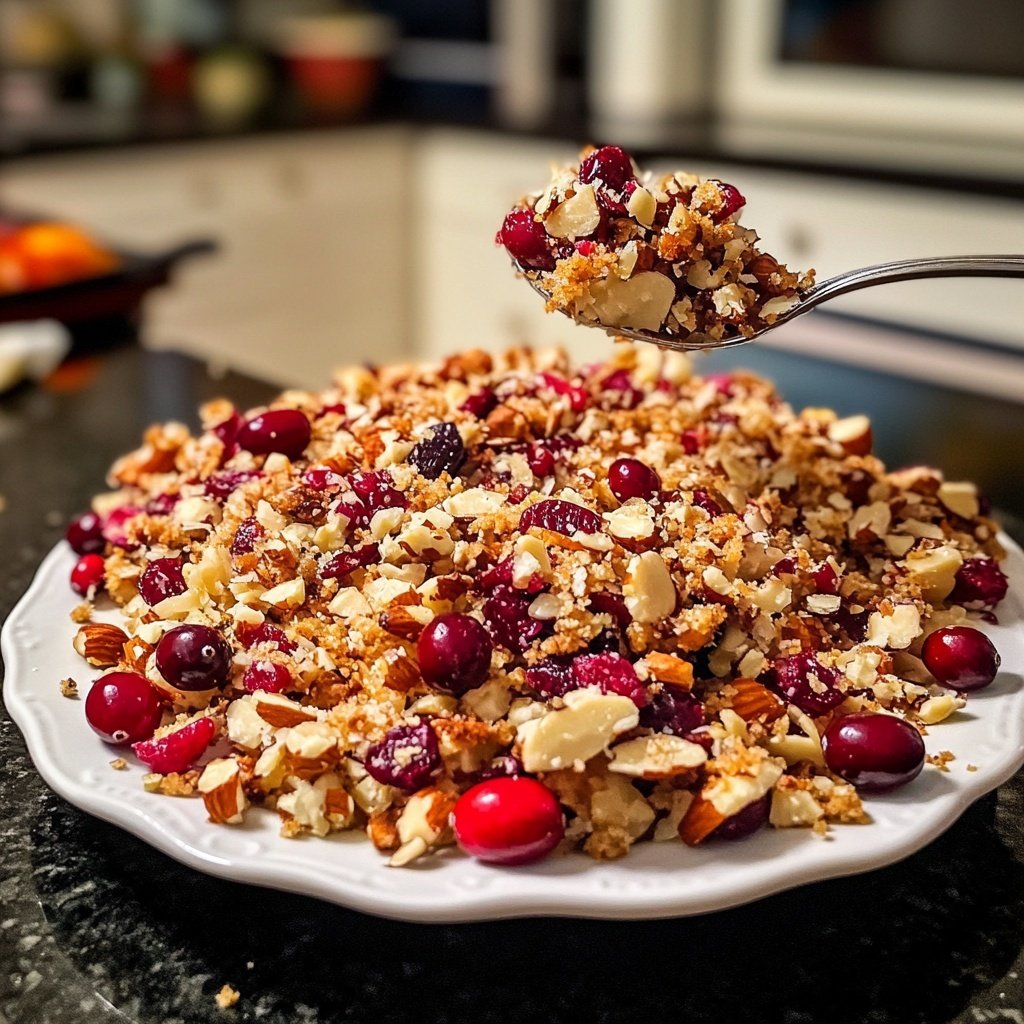 Herbstlicher Getreidesalat mit Cranberries