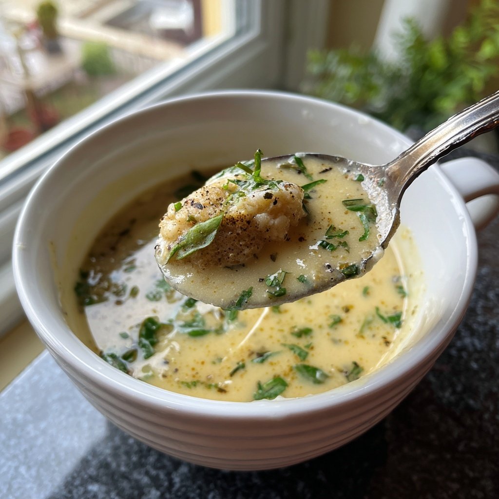 Blumenkohlsuppe low carb