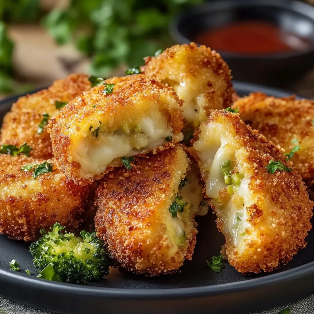 Knusprige Gemüse-Nuggets mit Käse