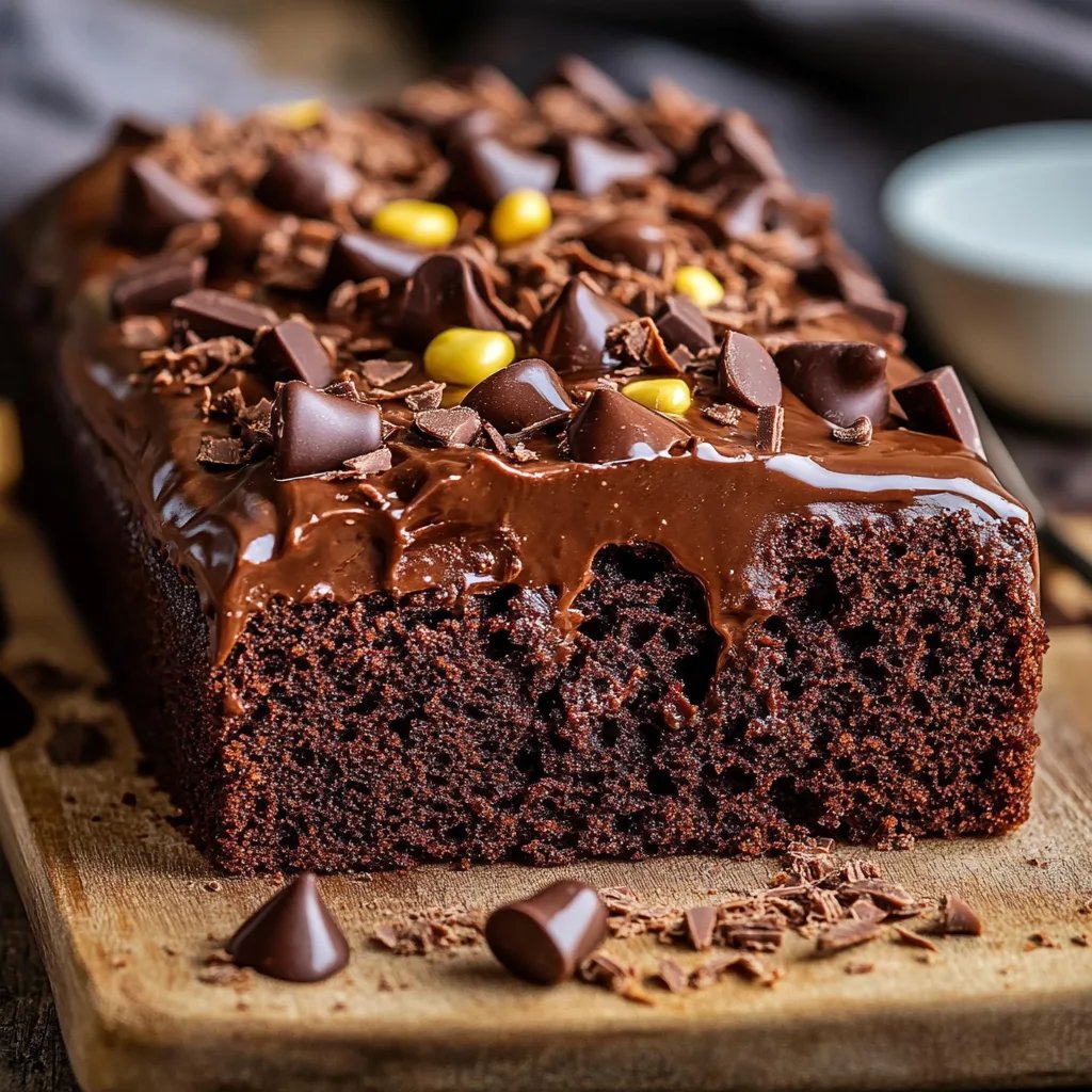 Schokoladen-Blechkuchen