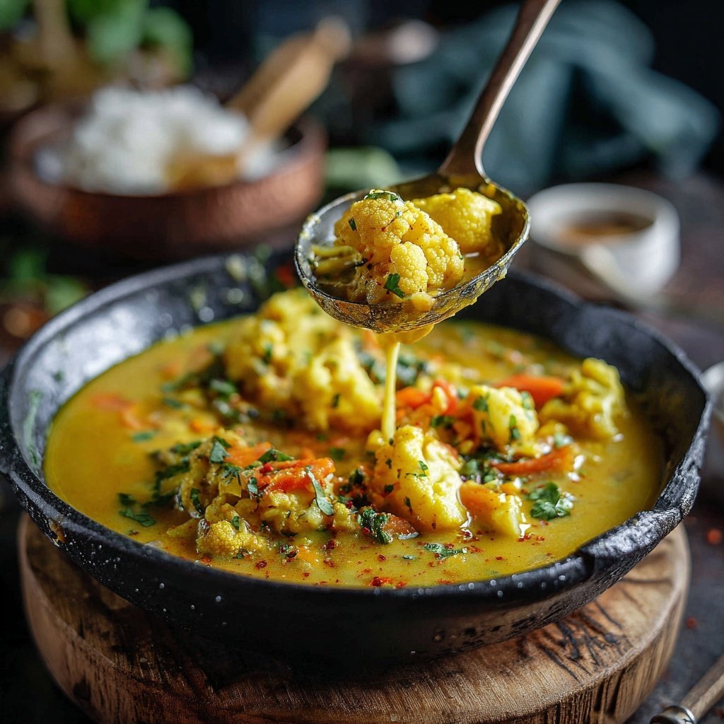 Blumenkohl Curry Mit Kokosmilch