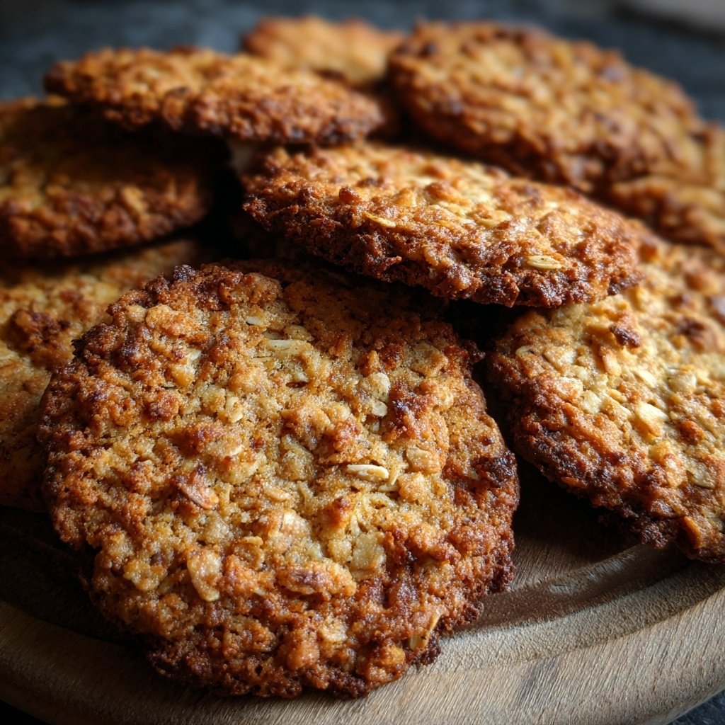 Cookies mit Hafer und Zimt